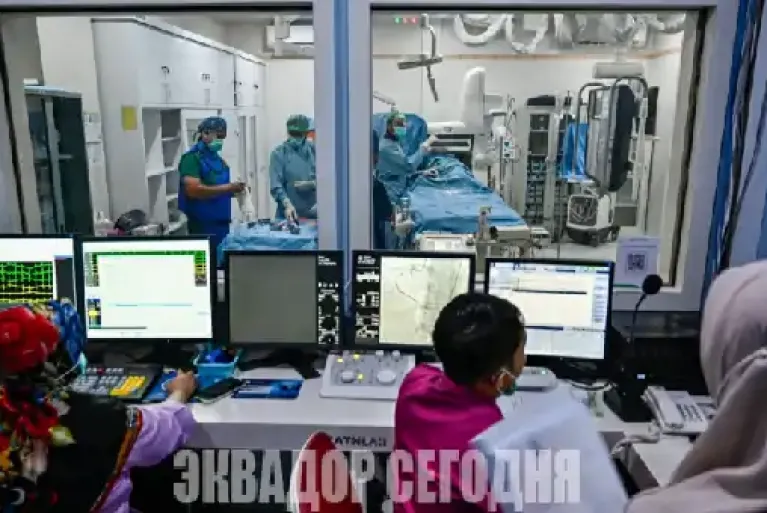 Удаленная операция между Эквадором и Китаем стала настоящим рекордом 