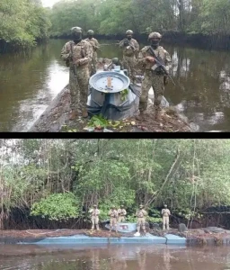 Подводная лодка наркоторговцев