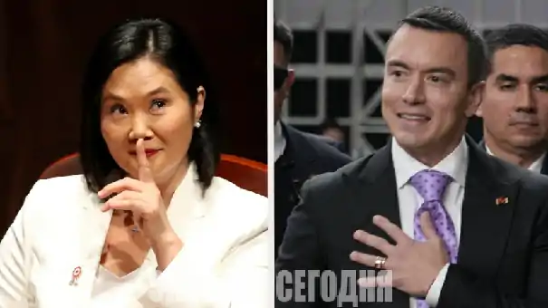 Президент Эквадора прибыл в Перу на инаугурацию Кейко Фухимори 