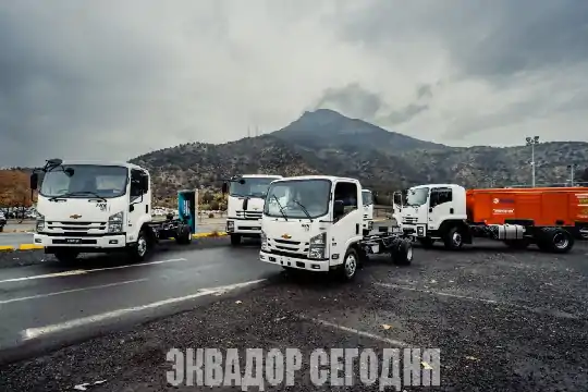 Продажи грузовиков в Эквадоре выросли в 2026 году