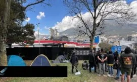 В Кито фанаты Iron Maiden ждут начала шоу